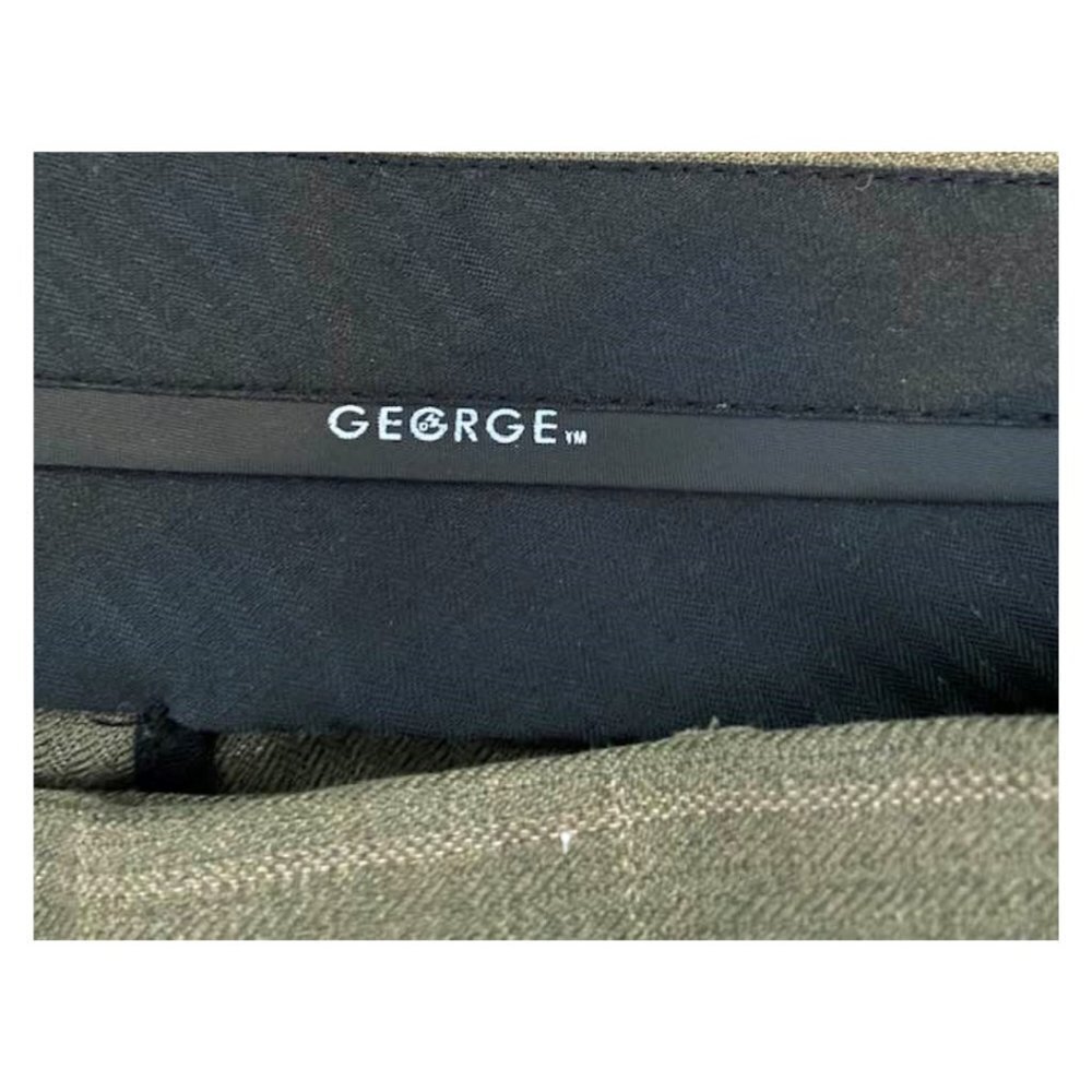 2 for $15 George Cuffed Ankle Dress Pants  - Size 40 x 30 - Picture 4 of 7
